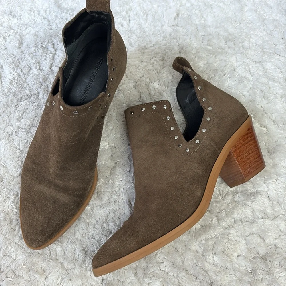 Rebecca Minkoff Lana Studded Split Shaft Bootie